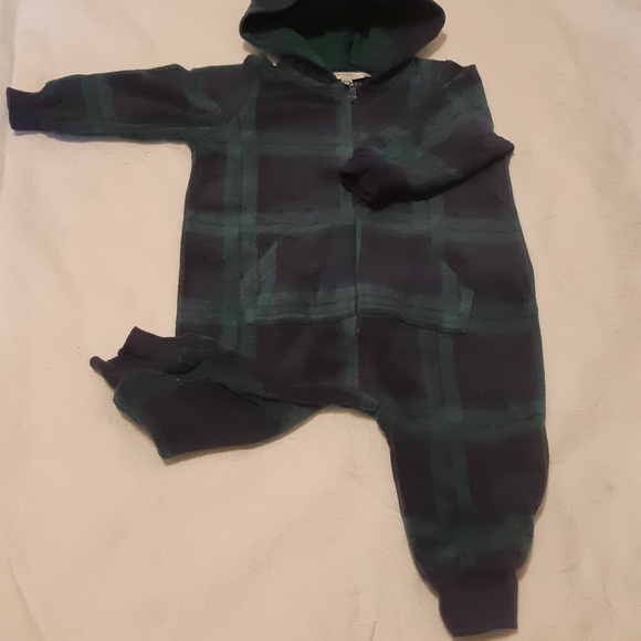 Kids George Green And Black Onesie, Unisex, Size 6-12 Months 23" L - Picture 11 of 13